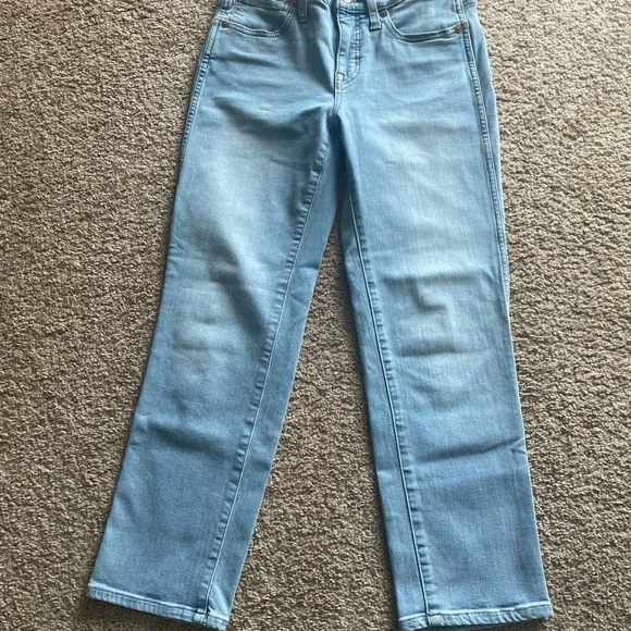 Madewell Mid Rise Stovepipe jeans - Picture 4 of 9